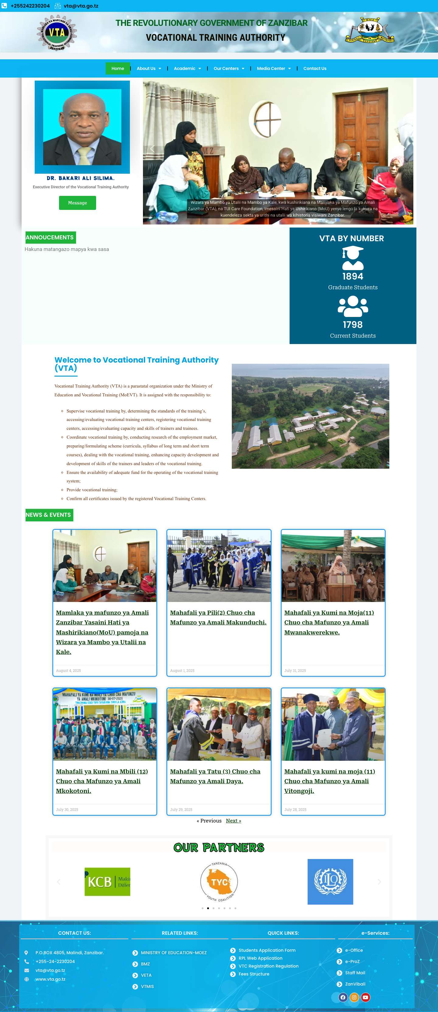 Vocational Training Authority – Vocational Training Authority - Full Screenshot