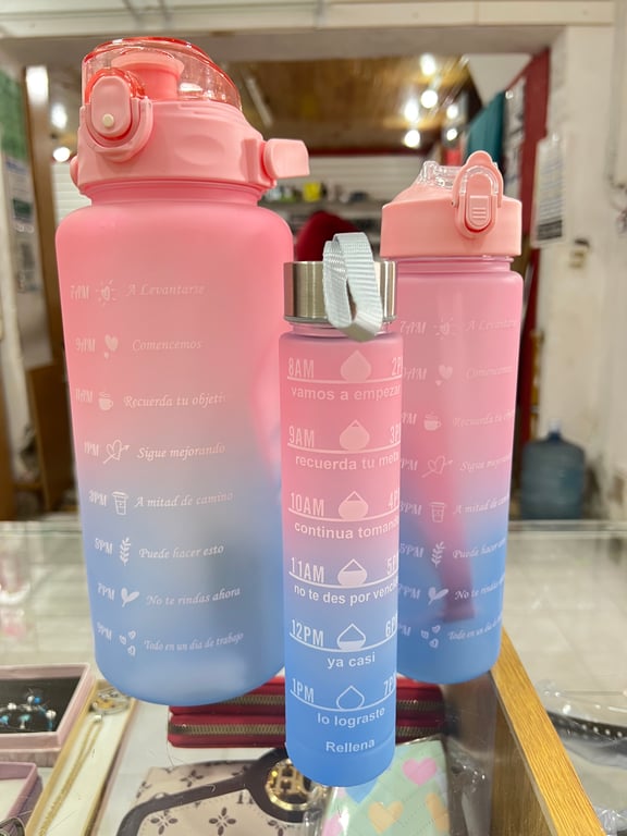 Botellas x3