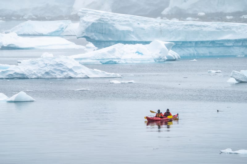 Antarctic Kayaking
