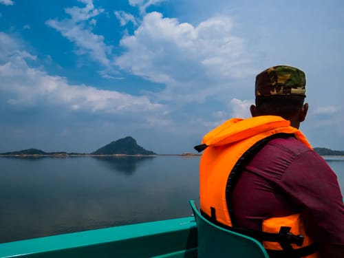 Boat Safari in Gal Oya