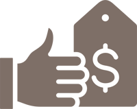 Transparent Value Icon