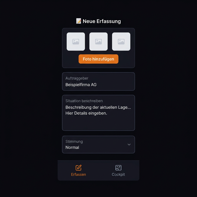 ACP Erfassungsformular