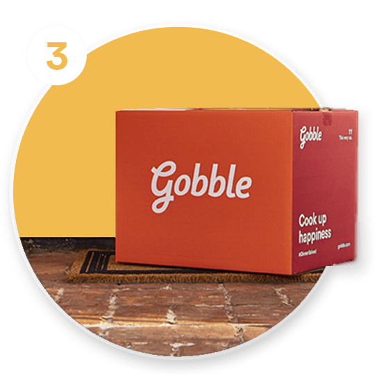 gobble box on doorstep