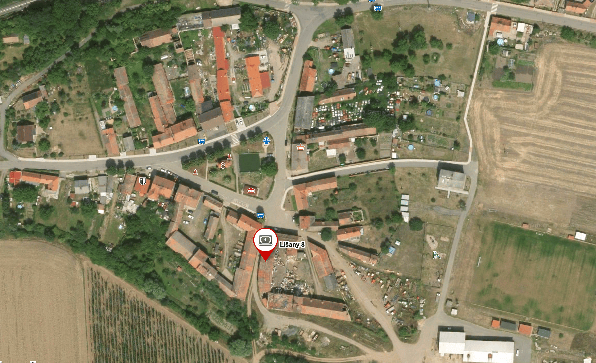 Podíl ¼ na rodinném domě v Lišanech u Žatce