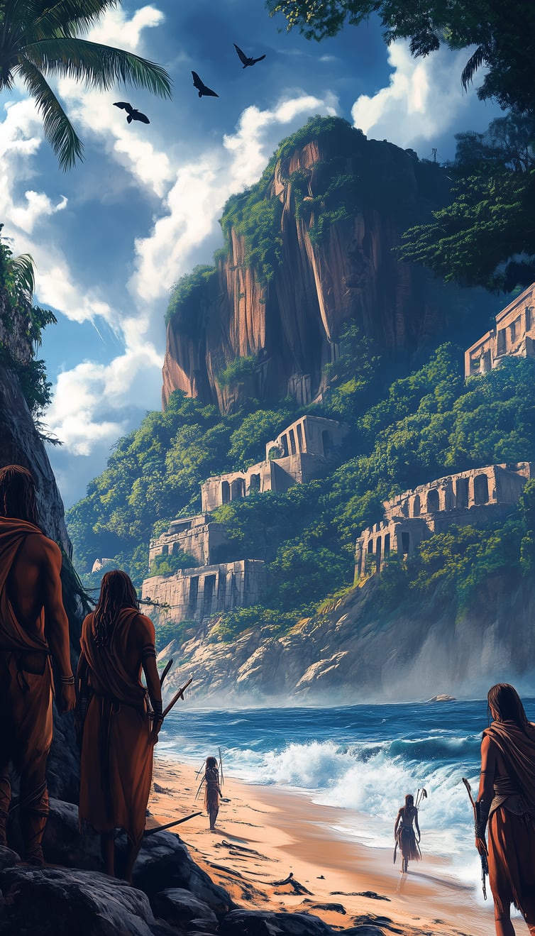 Island of the Amazons cover