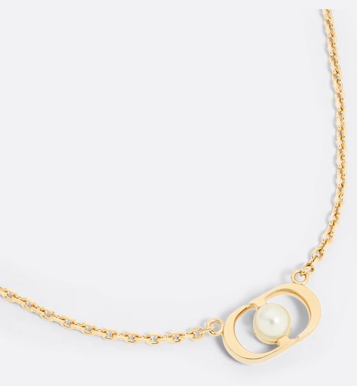Christian Dior ネックレス PETIT CD JOLIE DIOR Petit CD Jolie Necklace