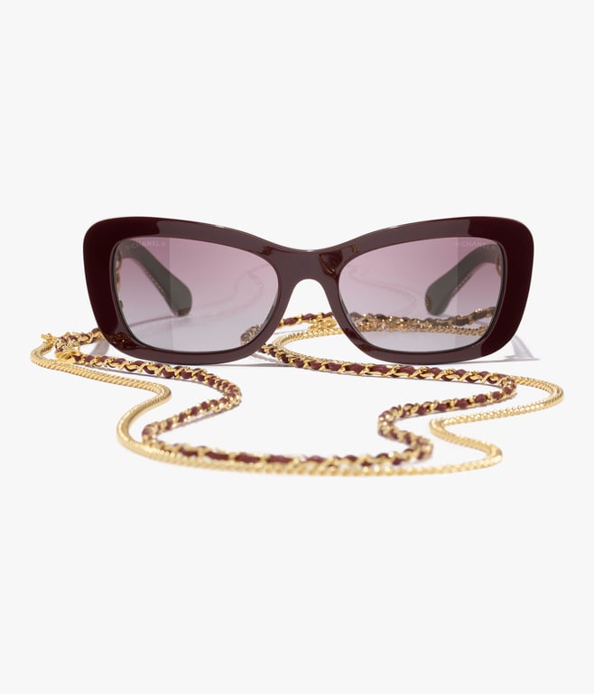 CHANEL Chanel Rectangle Sunglasses