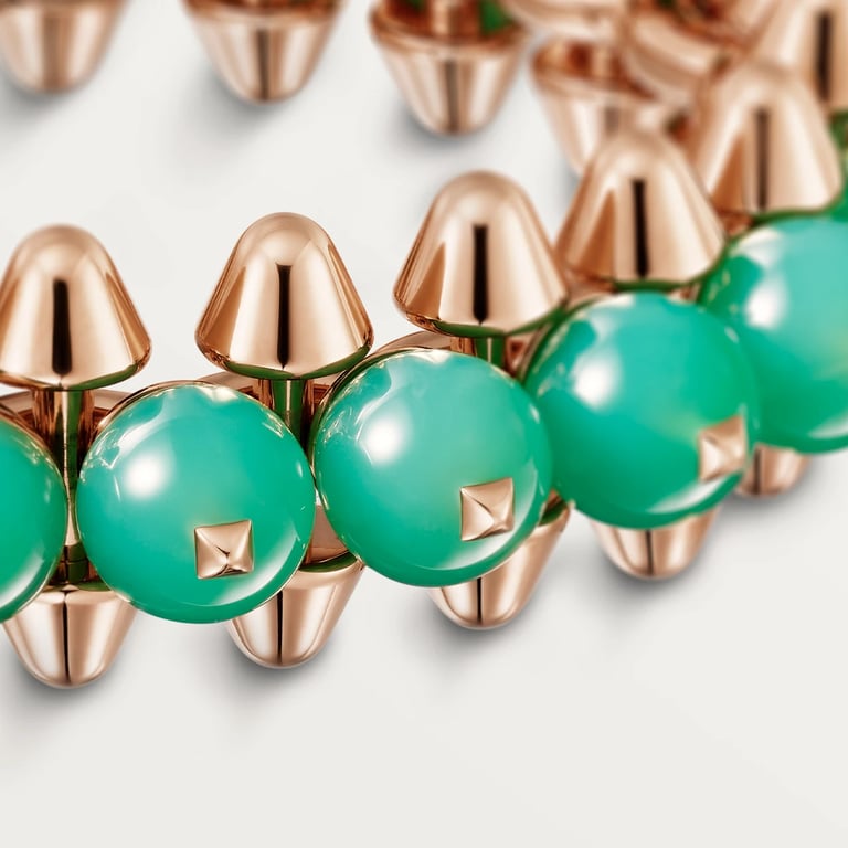 Clash de Cartier bracelet, chrysoprase, extra-large model 4