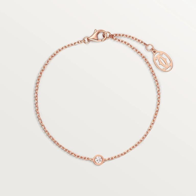 CARTIER Cartier d'Amour bracelet, brilliant-cut diamond, mini model