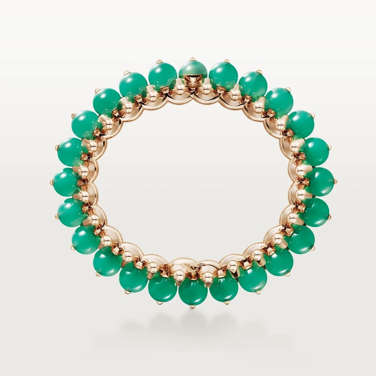 Clash de Cartier bracelet, chrysoprase, extra-large model 5
