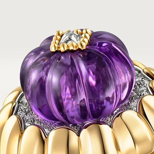 Cartier Libre Tuttitutti ring, amethyst, diamonds 4