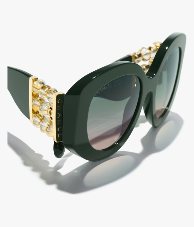 Chanel Oval Sunglasses 4