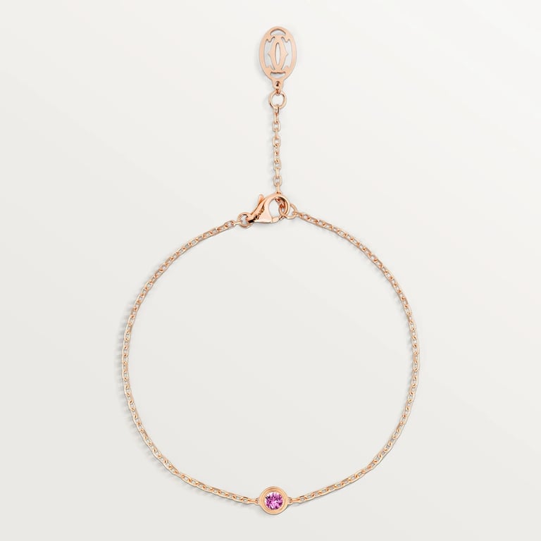 CARTIER Cartier d'Amour bracelet, pink sapphire
