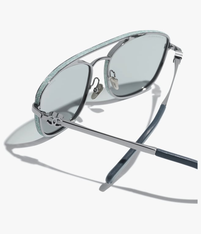 CHANEL CHANEL Pilot Sunglasses display picture 1