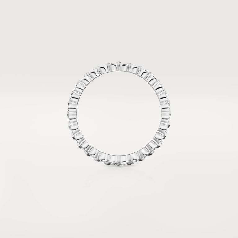 Broderie de Cartier ring, triple row, diamonds 4