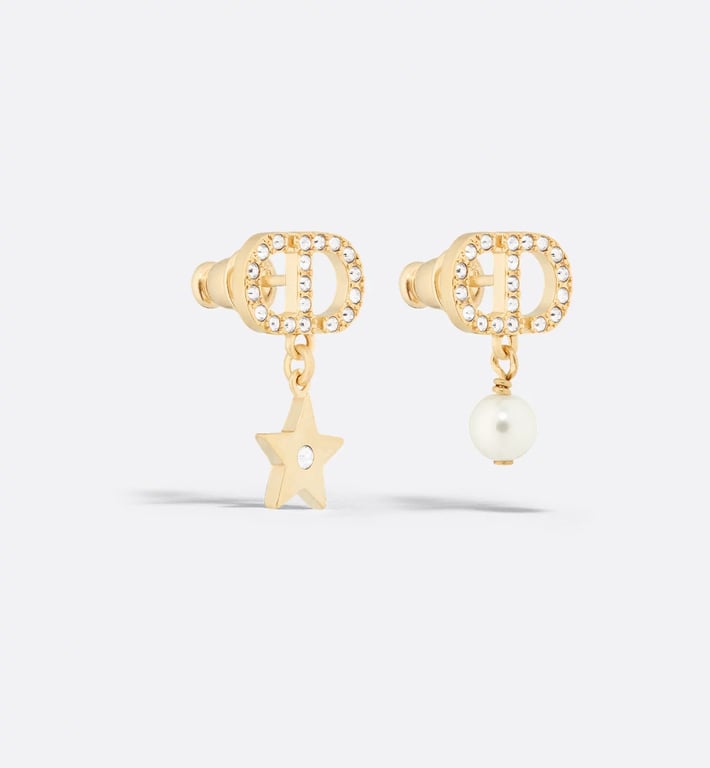 DIOR Petit CD Lucky Charms Earrings