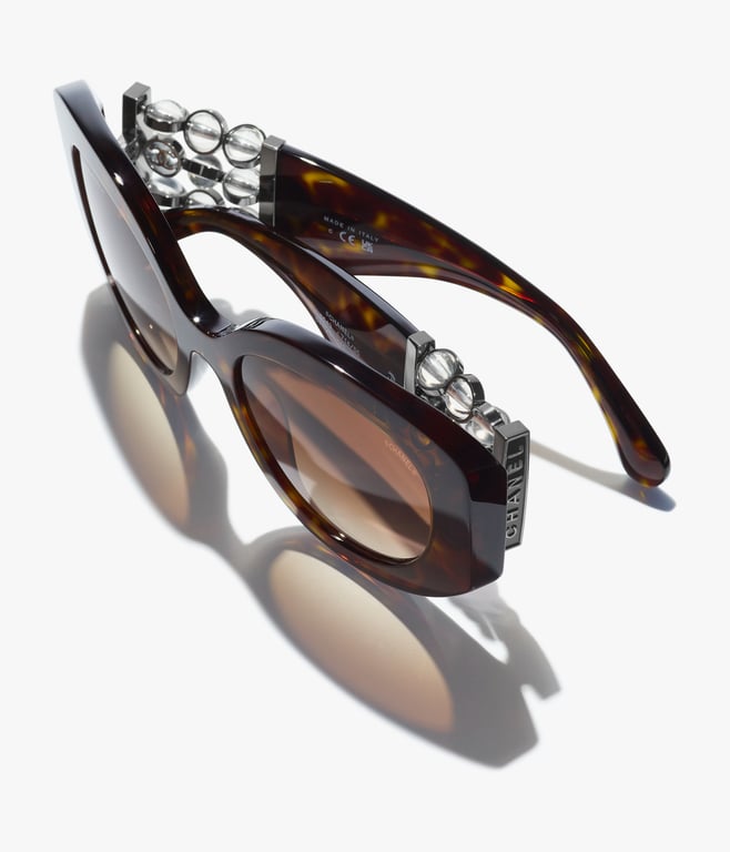 Chanel Oval Sunglasses 4