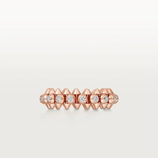 Clash de Cartier ring, medium model, diamonds 8