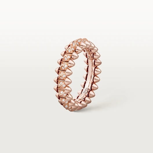 Clash de Cartier ring, small model, paved 2