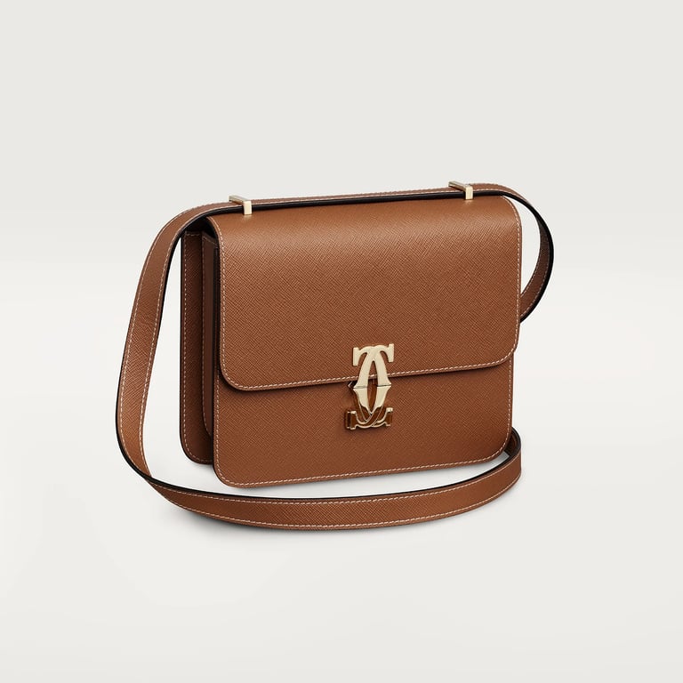 CARTIER Mini model shoulder bag, C de Cartier