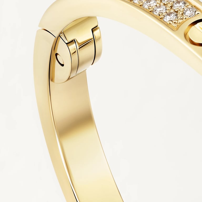 LOVE bracelet, small model, paved 6