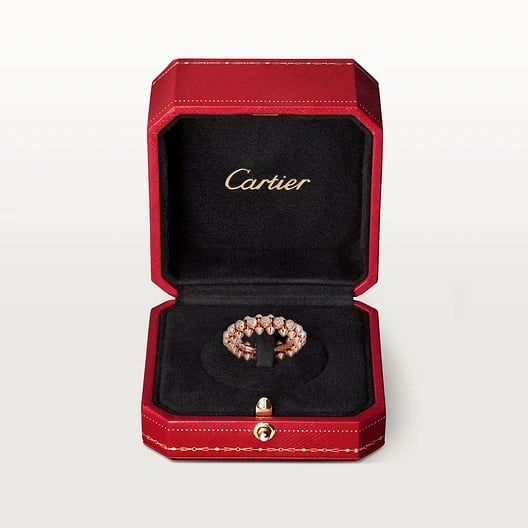 Clash de Cartier ring, medium model, diamonds 9