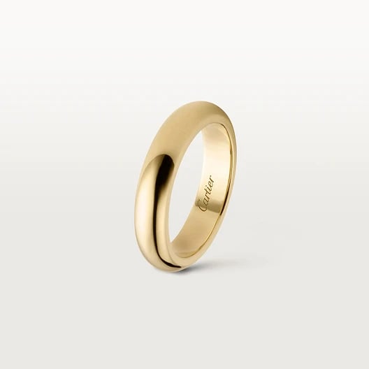 1895 wedding ring, width 4 mm 2