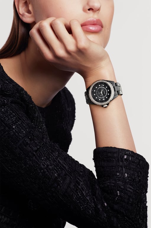 Chanel J12 Diamond Bezel Watch 2