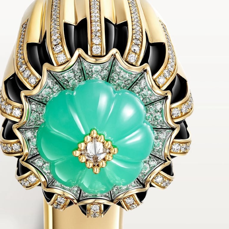 Cartier Libre Tuttitutti bracelet, chrysoprase, diamonds 3