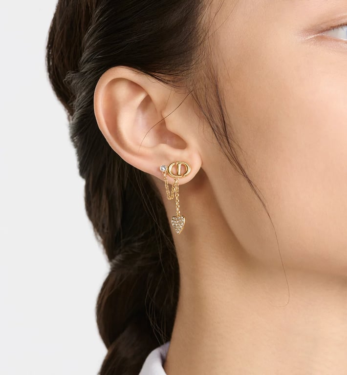 CD Navy Earrings 3