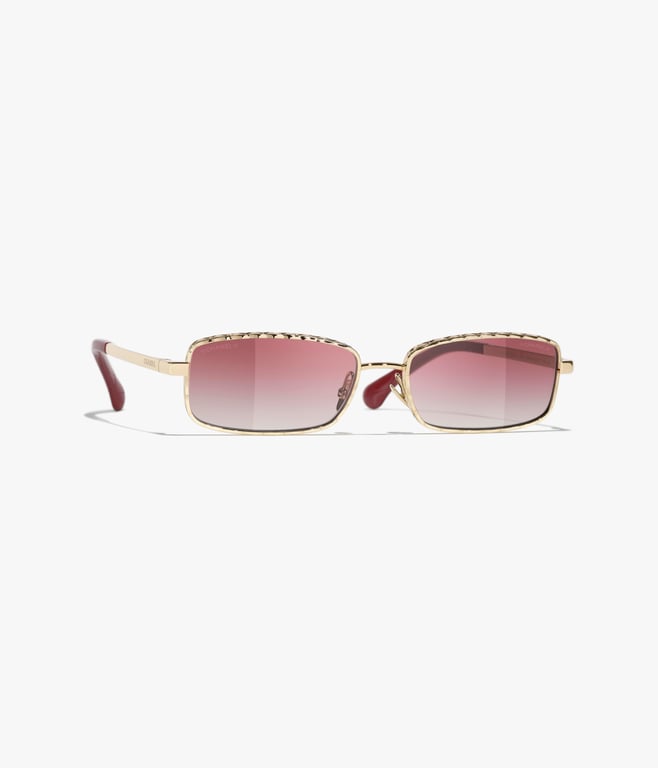 CHANEL Chanel Rectangle Sunglasses