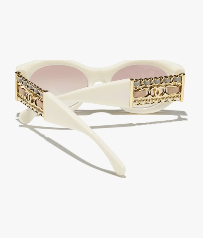 Chanel Oval Sunglasses 4