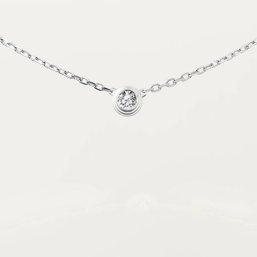 Cartier d'Amour pendant, brilliant-cut diamond, large model 5