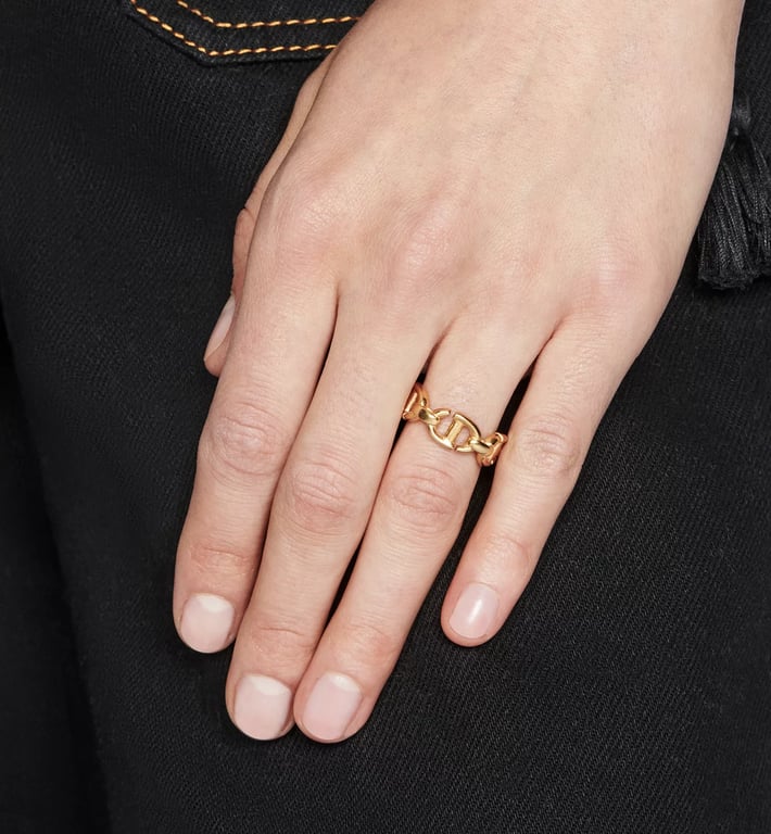 CD NAVYリング DIOR CD Navy Ring