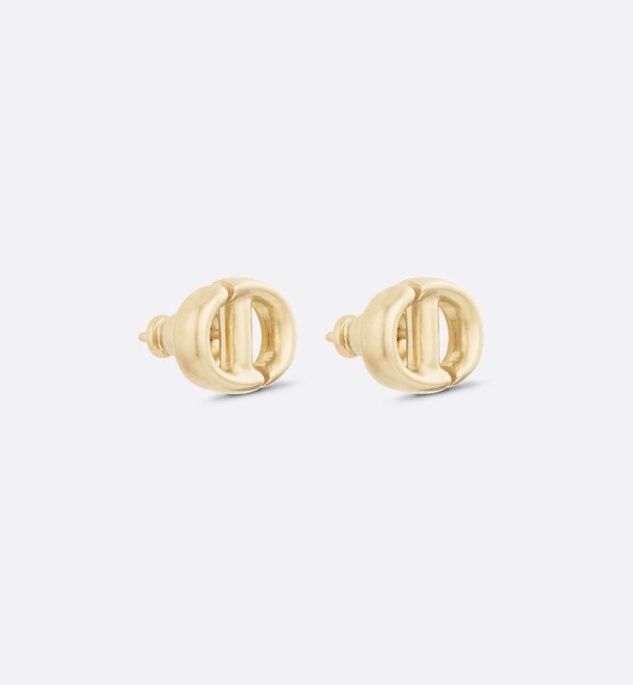 CD Navy Stud Earrings 3