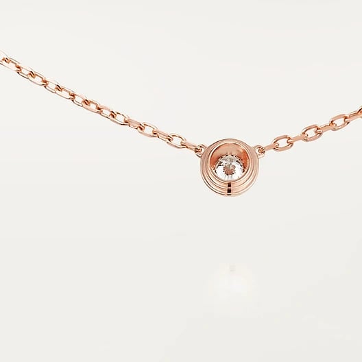 Cartier d'Amour pendant, brilliant-cut diamond, small model 4