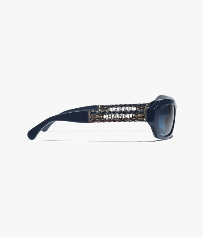 CHANEL Rectangle Sunglasses 3