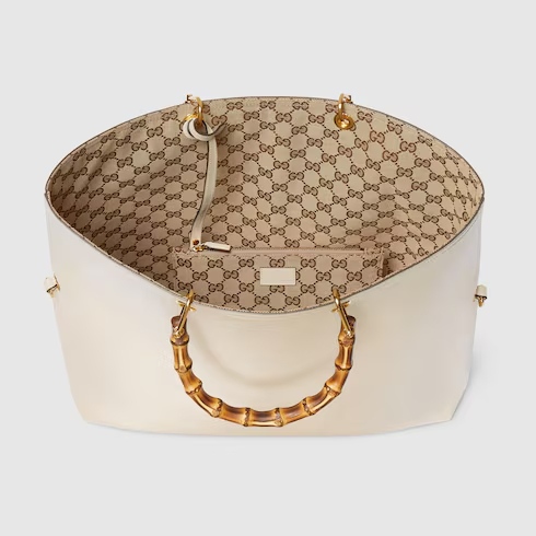 Bamboo large reversible tote bag 8