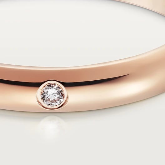 1895 wedding ring, width 2.6 mm, 1 diamond 4