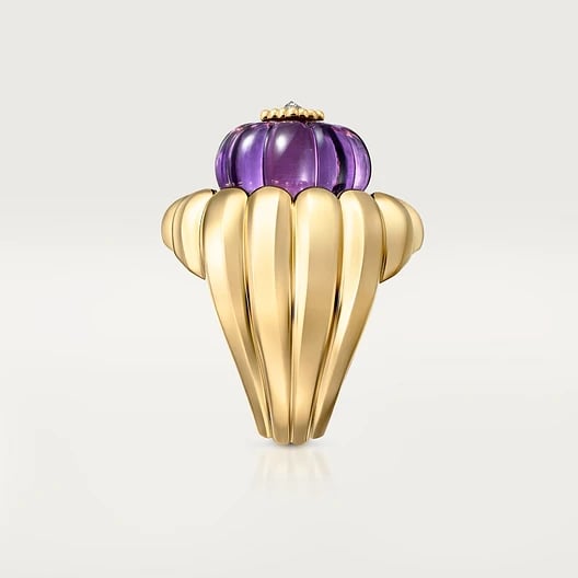 Cartier Libre Tuttitutti ring, amethyst, diamonds 6