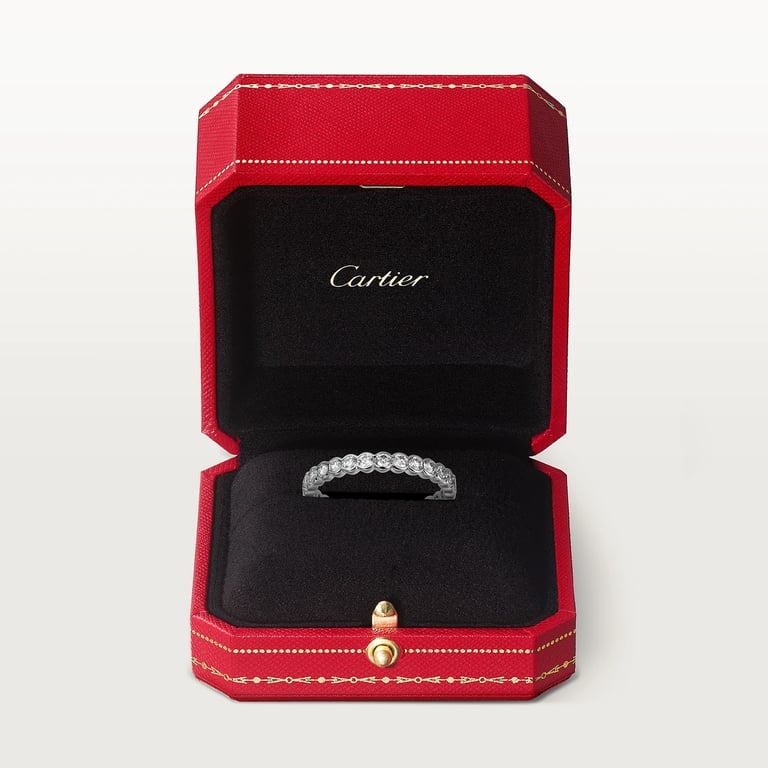 Broderie de Cartier wedding band, diamonds 7
