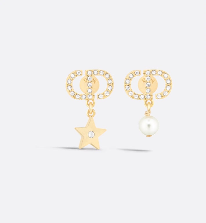 DIOR Petit CD Lucky Charms Earrings