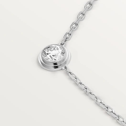 Cartier d'Amour pendant, brilliant-cut diamond, large model 4