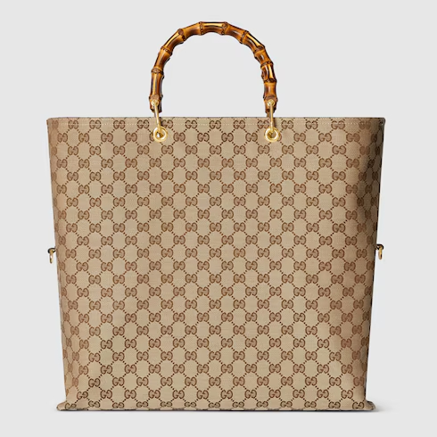 Bamboo large reversible tote bag 5