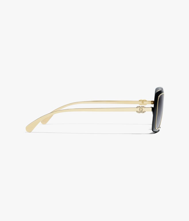 CHANEL Rectangle Sunglasses 3