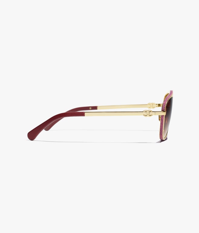 CHANEL Pilot Sunglasses 3