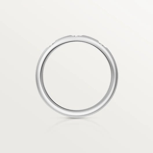 1895 wedding ring, width 2.6 mm, 3 diamonds 4