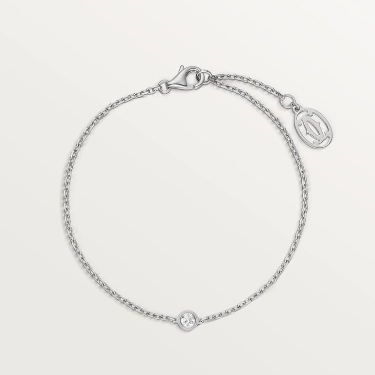 CARTIER Cartier d'Amour bracelet, brilliant-cut diamond, mini model
