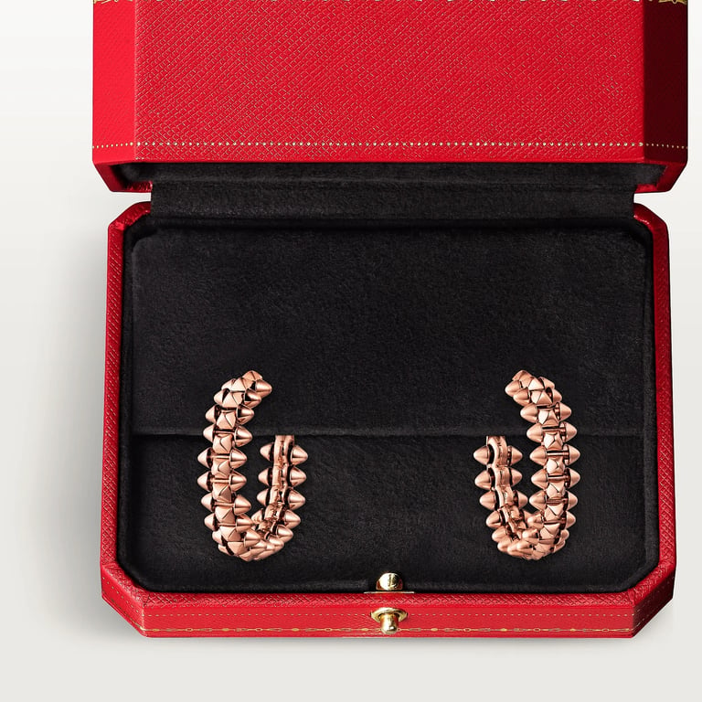 Clash de Cartier hoop earrings, small model 6