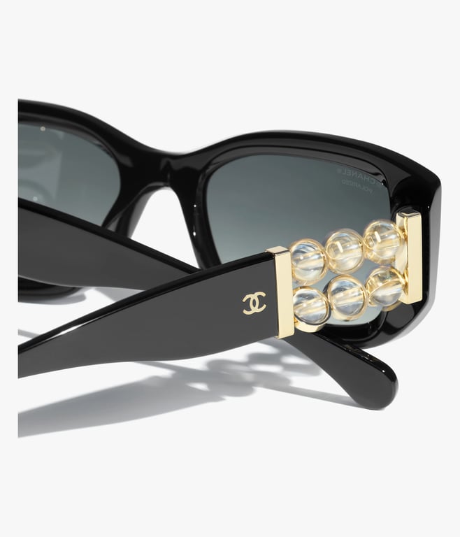 CHANEL Rectangle Sunglasses 4